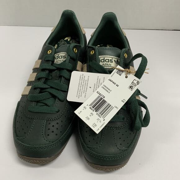 Adidas Japan Mineral Green Crystal Sand IG4278 Size 6 Women Low Top Sneaker Rare - Picture 4 of 9